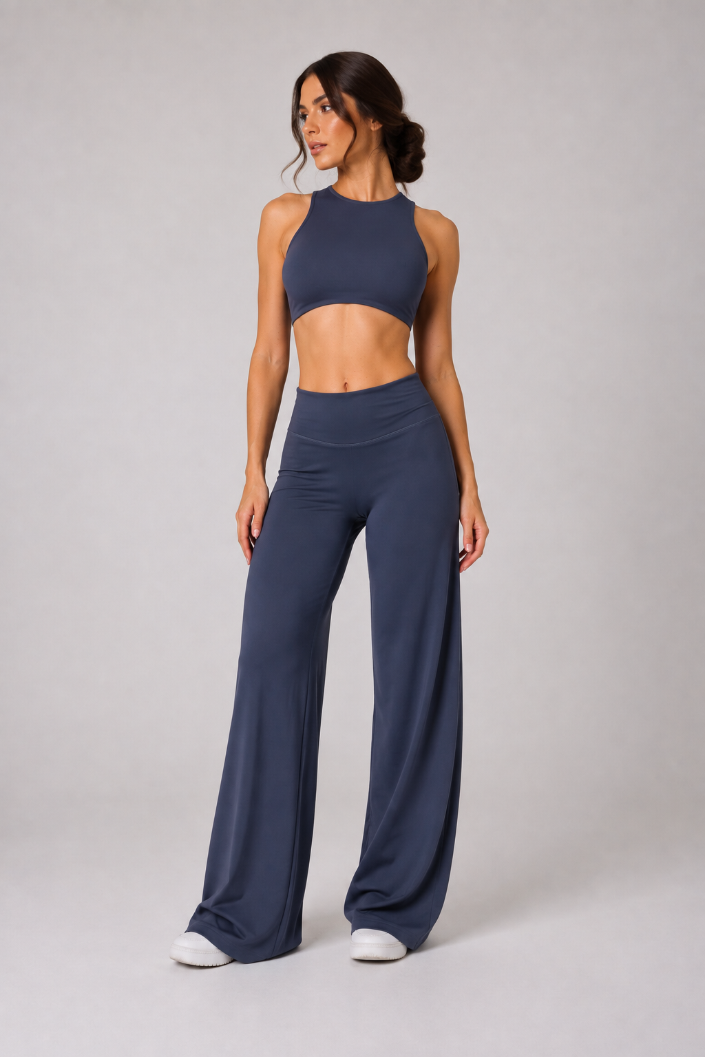Élan Open-Back Flow Set — Midnight Blue