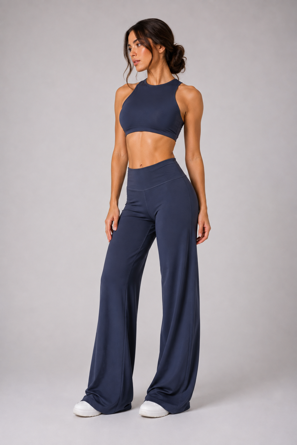 Élan Open-Back Flow Set — Midnight Blue