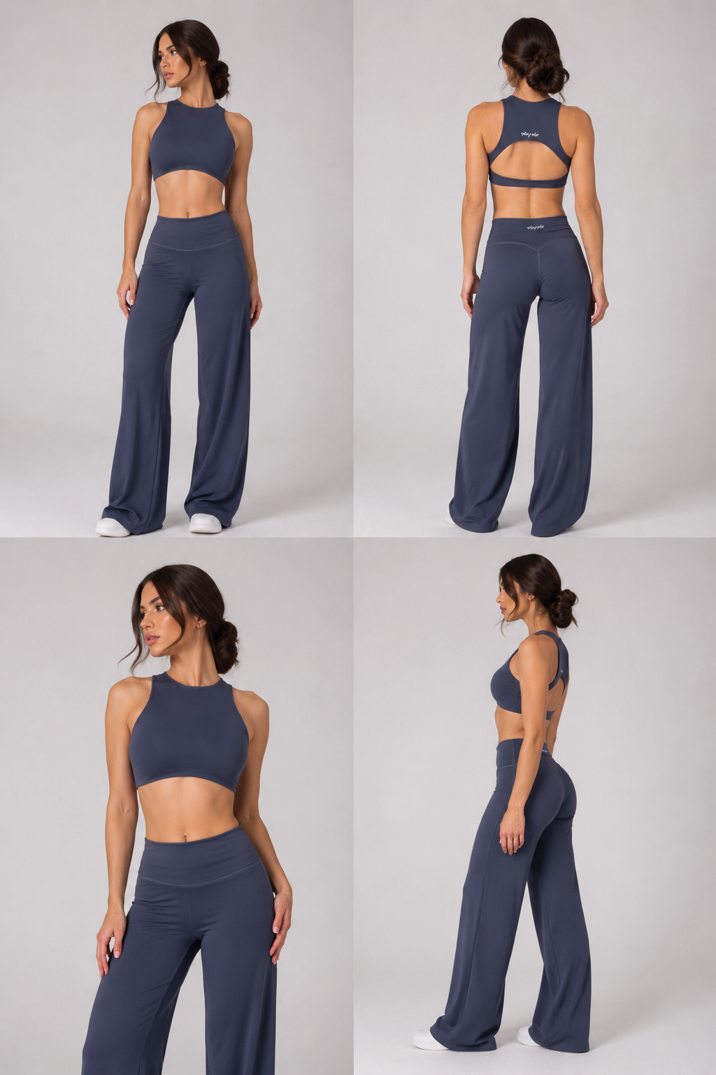 Élan Open-Back Flow Set — Midnight Blue